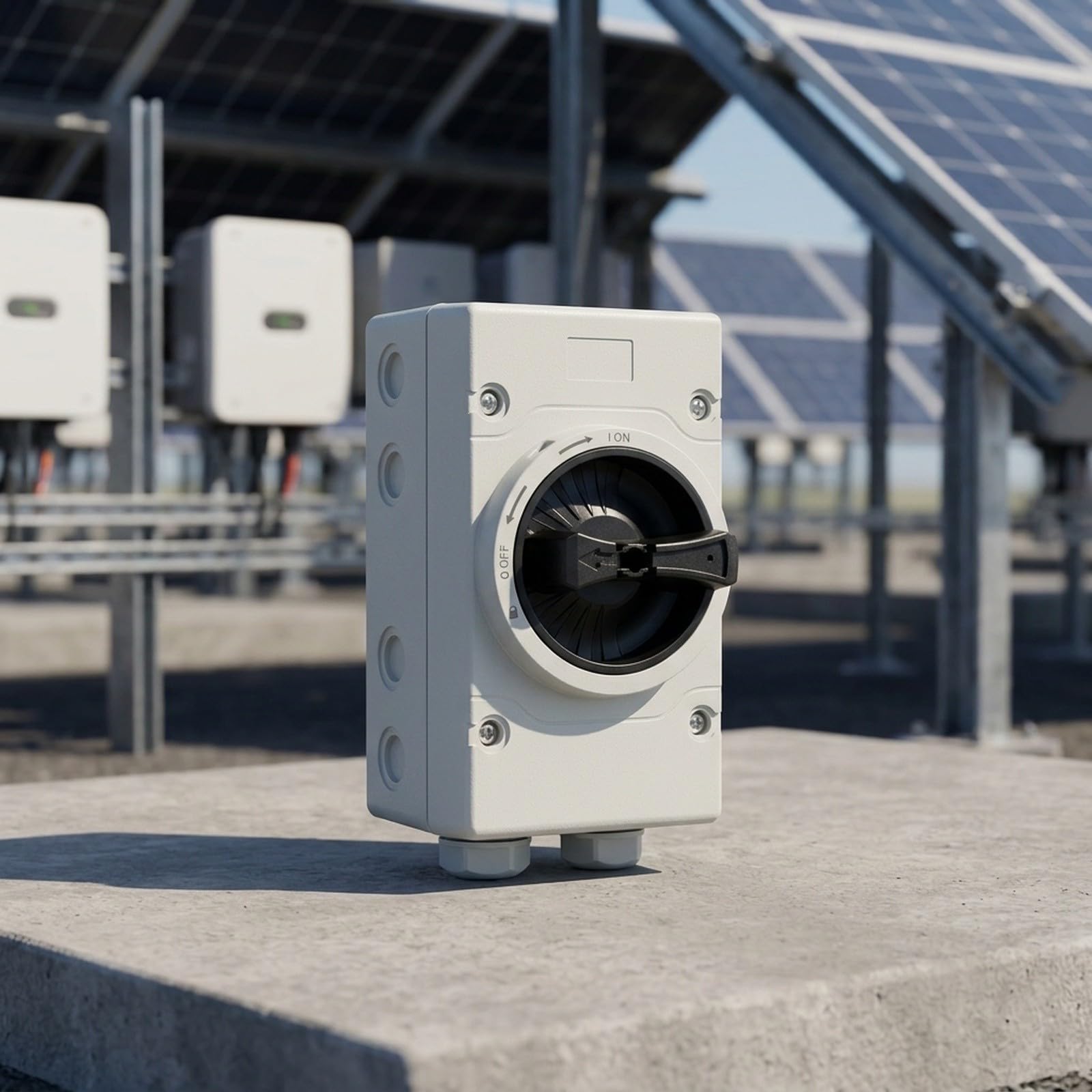 Interruptor Aislador DC 32A para Panel Solar IP66
