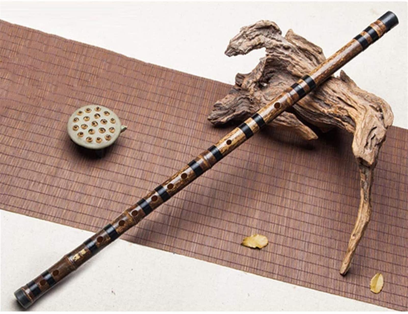 Flauta China Flauta profesional Hecho a mano Instrumento musical de bambú Ducativo y actividades de aprendizaje for estudiantes principiantes (Size : C Tone)