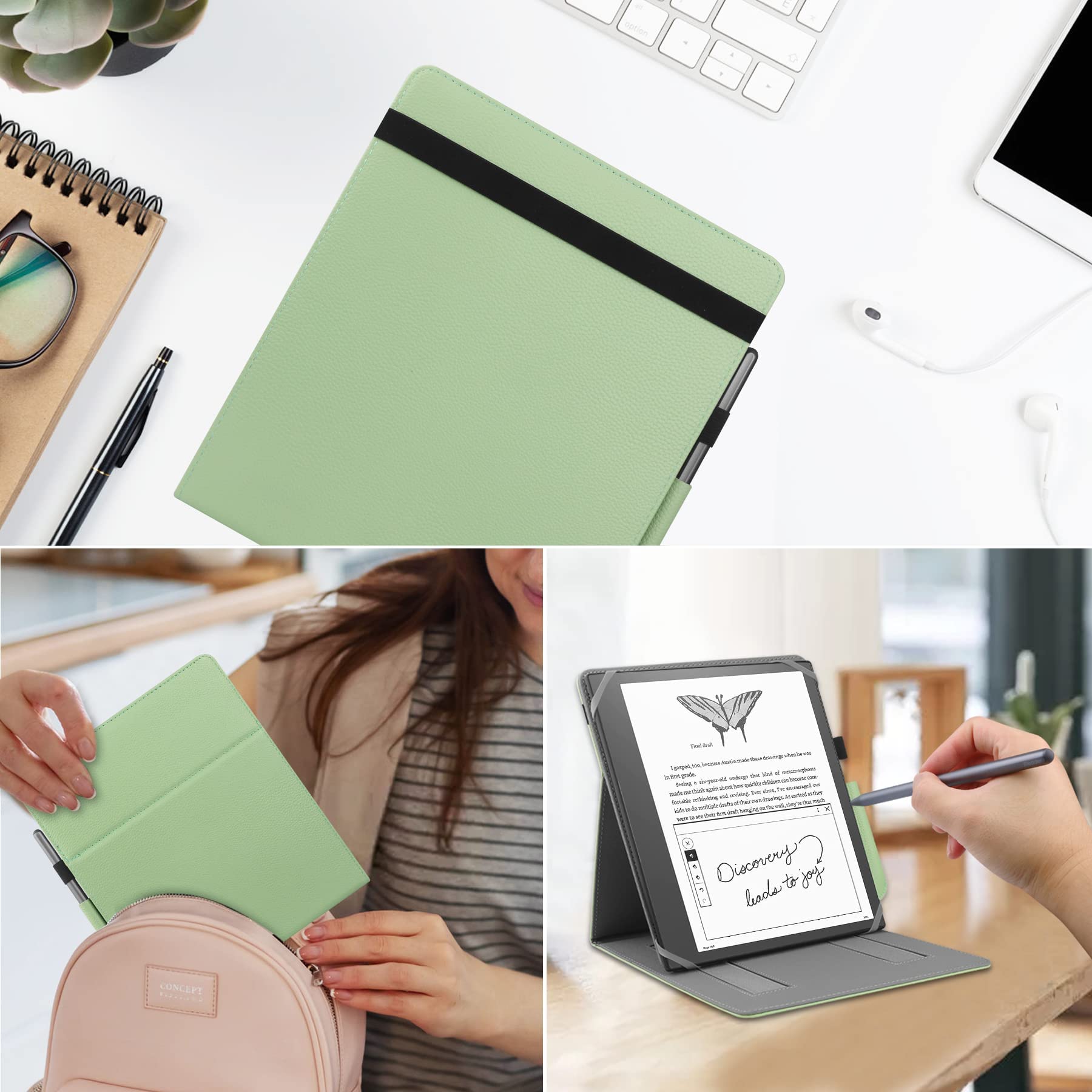 HoYiXi Case For Remarkable Paper Pro 11.8" (2024 Released), With Stable Folding