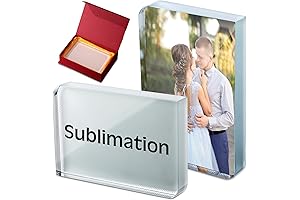 Didaey Glass Photo Sublimation Block: Crystallize Your Memories