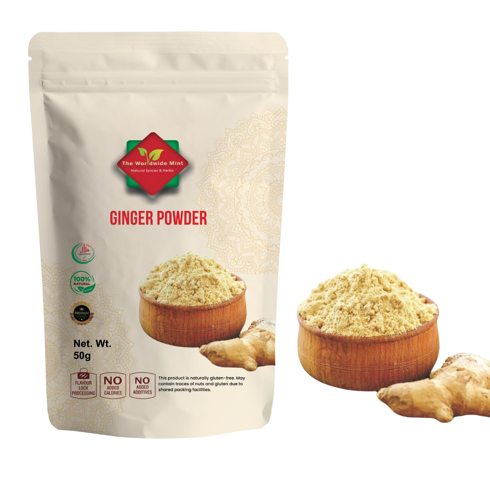 – Ginger Ground (50G / 1.76 oz) | Ideal for Cooking and Tea | Gently Ground from Dried Ginger | 100% Natural | Premium Quality