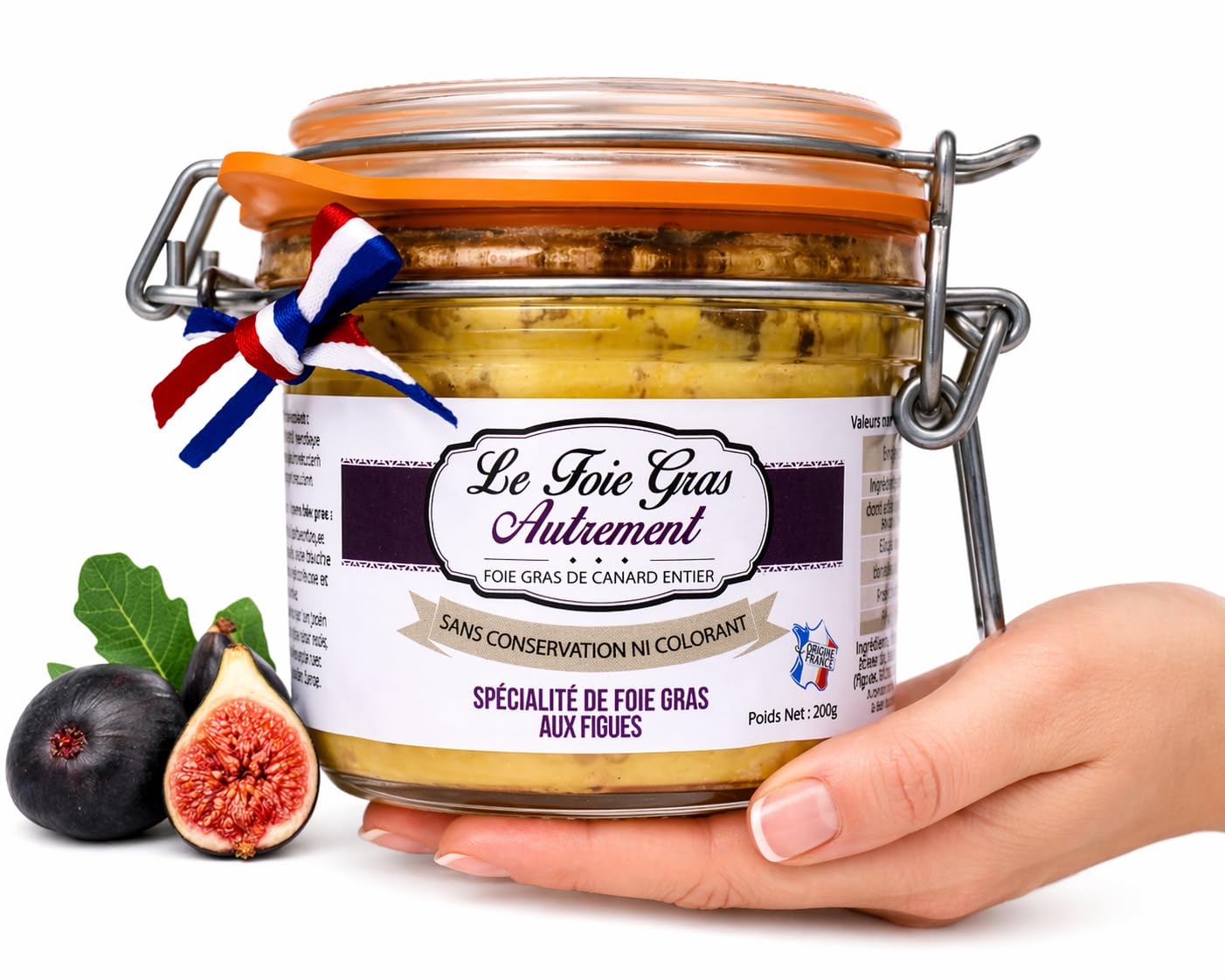 Relais Gourmet Foie Gras de Canard Entier aux Figues 200 g