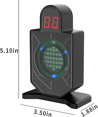 Miniatura 3 de Entrenador láser portátil objetivo y sistema de entrenamiento láser para disparo láser reactivo y práctica de fuego seco, entrenador láser y conteo