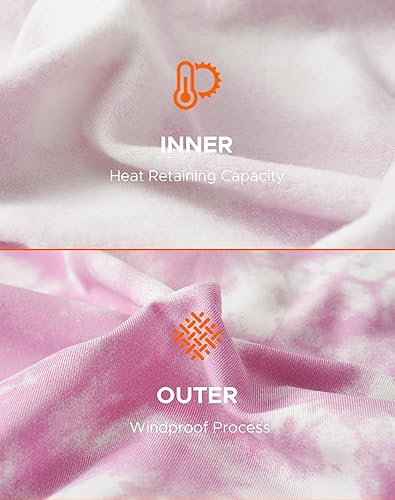 Miniatura 4 de INNERSY Conjunto de ropa interior térmica para niñas, ligera, capa base, 1 paquete