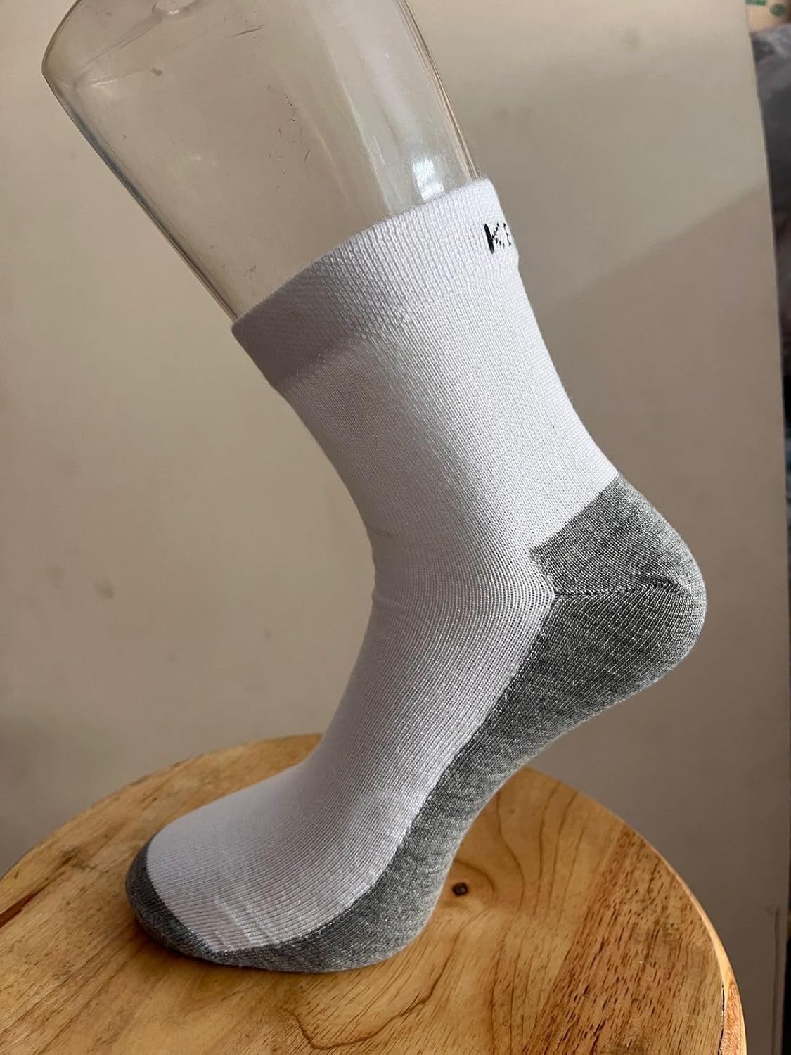 Keva Socks Men Ankle Activewear Dark base Grey & Brown Miqaat Socks 6 Pairs Pack Aw11