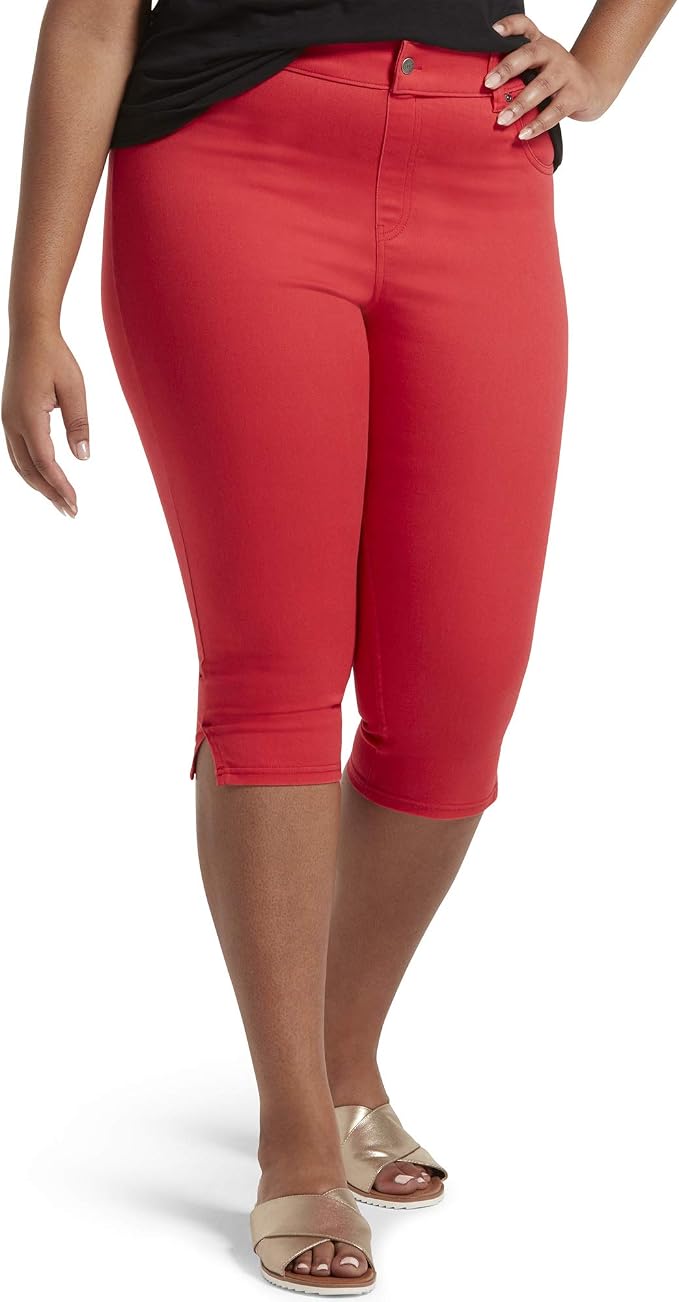 Hue Womens Ultra Soft Denim High Waist 