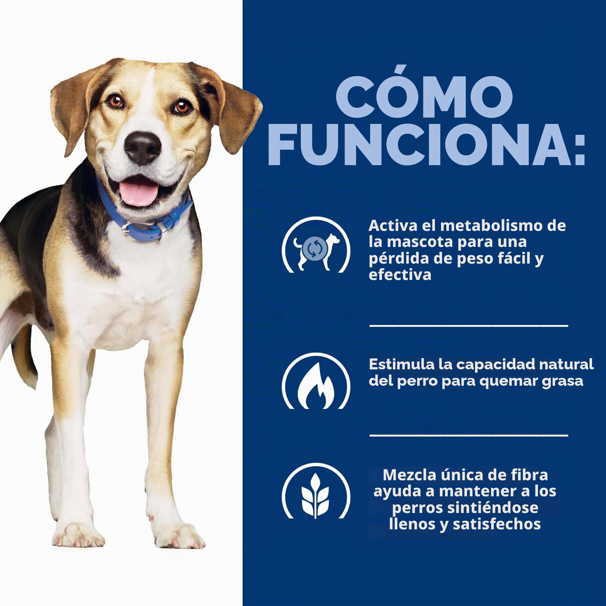 Hill's Prescription Diet Alimento seco para perros con fórmula de arroz y cordero metabólico para control de peso, dieta veterinaria, bolsa de 18 libras