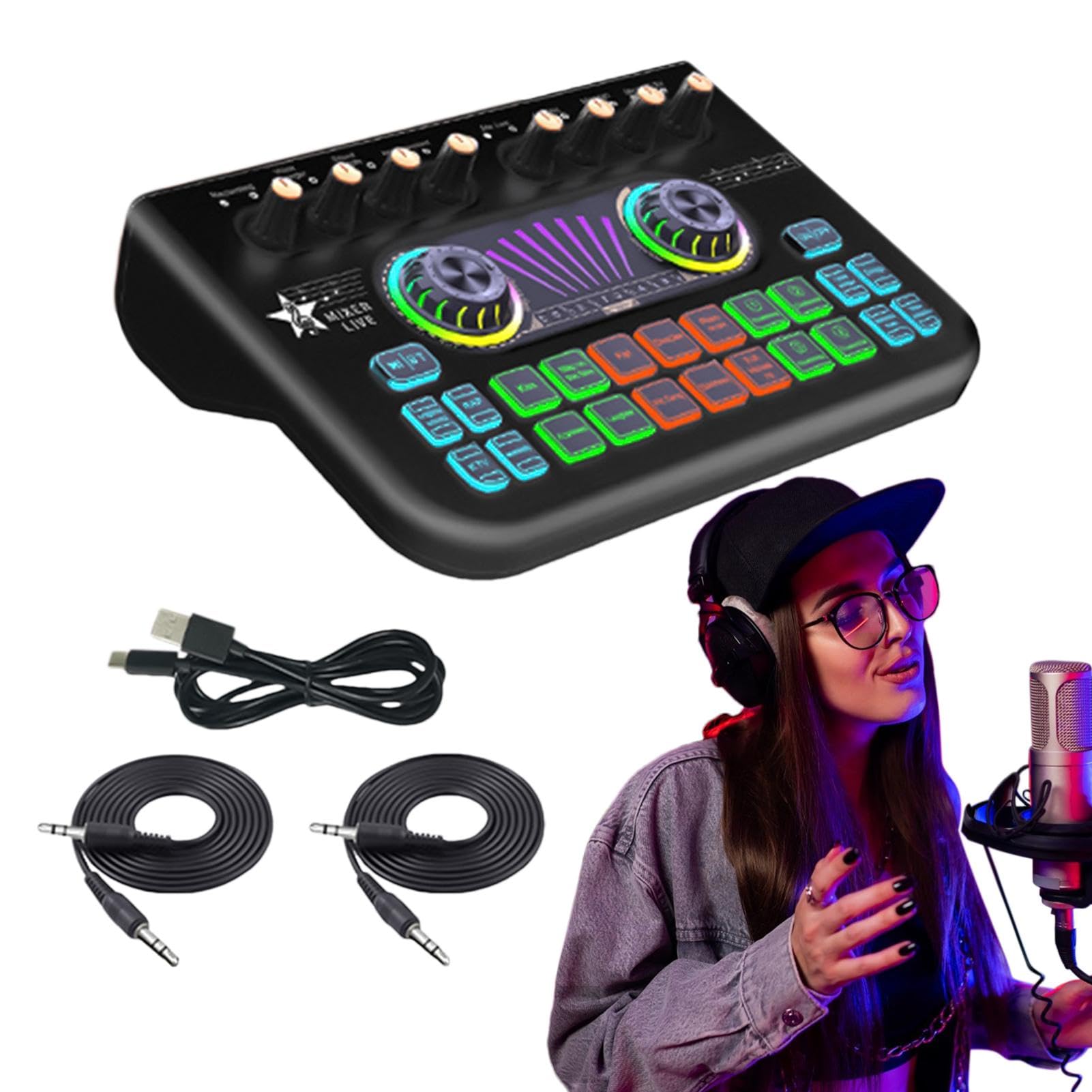Amazon | Jubepk ライブサウンドカード、4チャンネルオーディオ