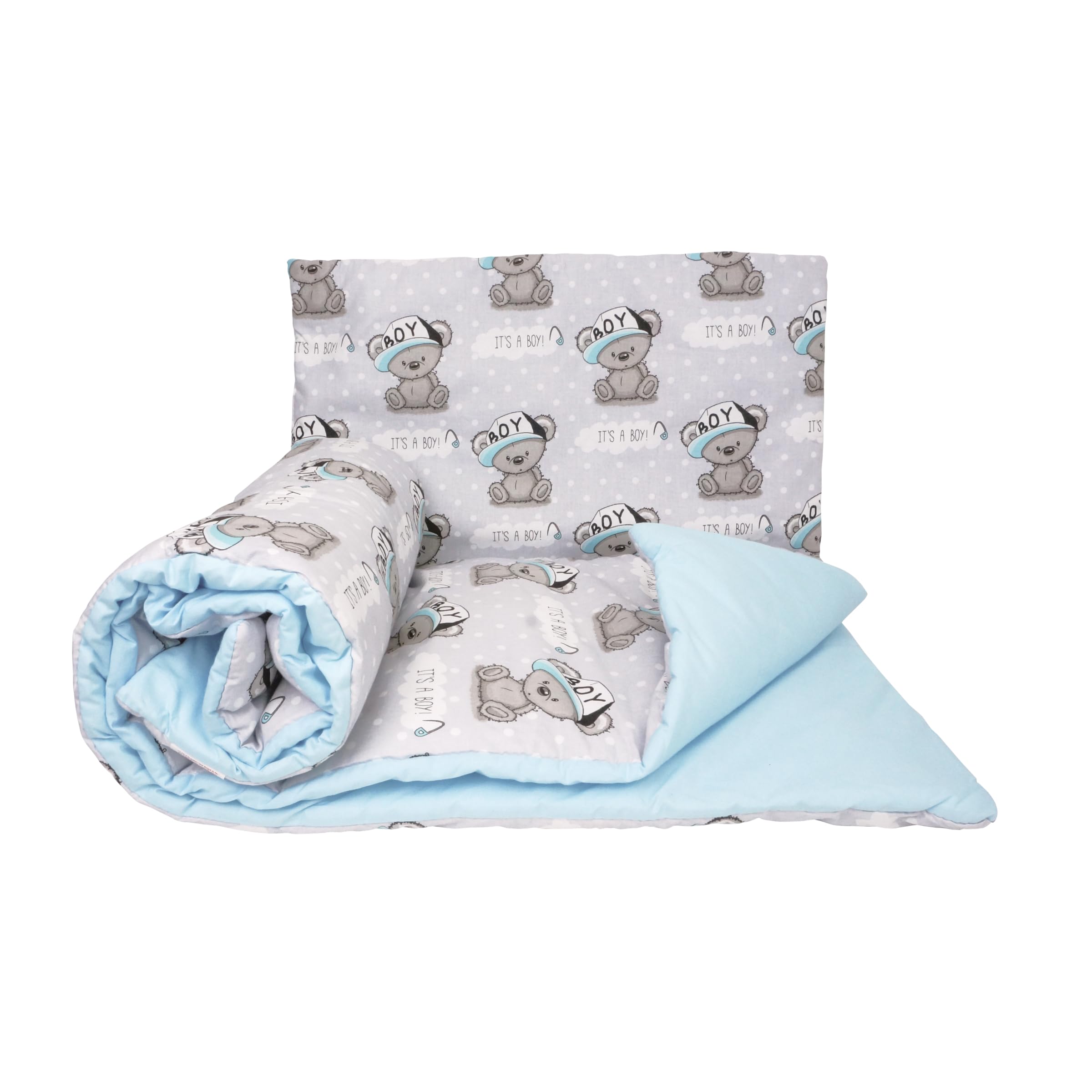 Piece Baby Children Quilt Duvet And Pillow Set 80x70