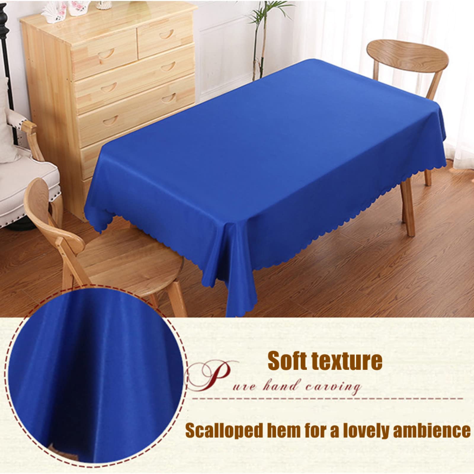 Mantel antimanchas 200 x 300 cm, fácil cuidado, Eisenfreie, impermeable, perfecto para comedor, exterior, fiestas y eventos