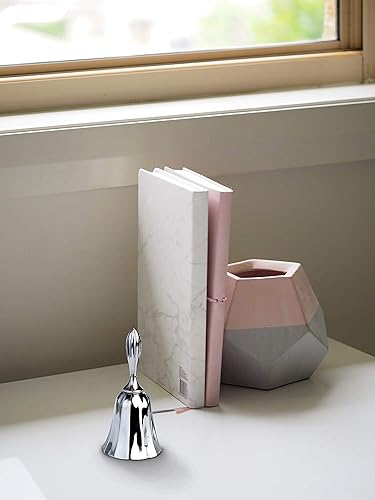 Miniatura 4 de FASHIONCRAFT 4603 Campanas de boda de plata, en metal fundido cromado, campanas de besos de boda, 1 pieza