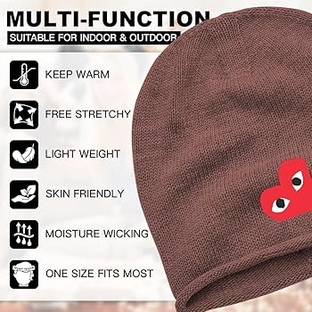 Amazon.co.jp: [ネリムコック] コムデギャルソン ニット帽 プル