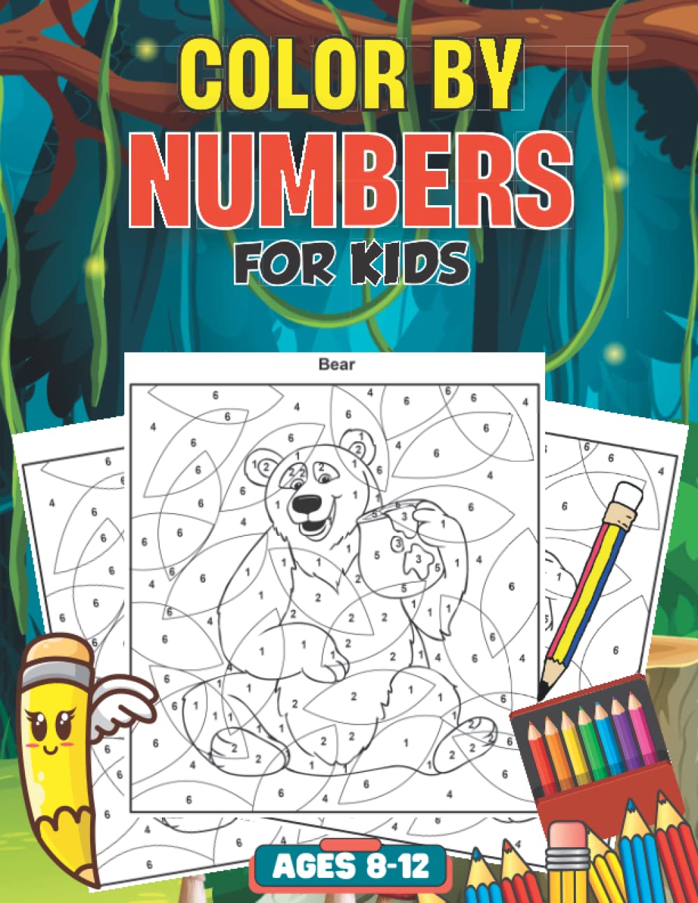 Color By Numbers For Kids Ages 8-12: Coloring Book for Kids Ages 8-12 | (Color By Number Books for Kids Ages 8-12)