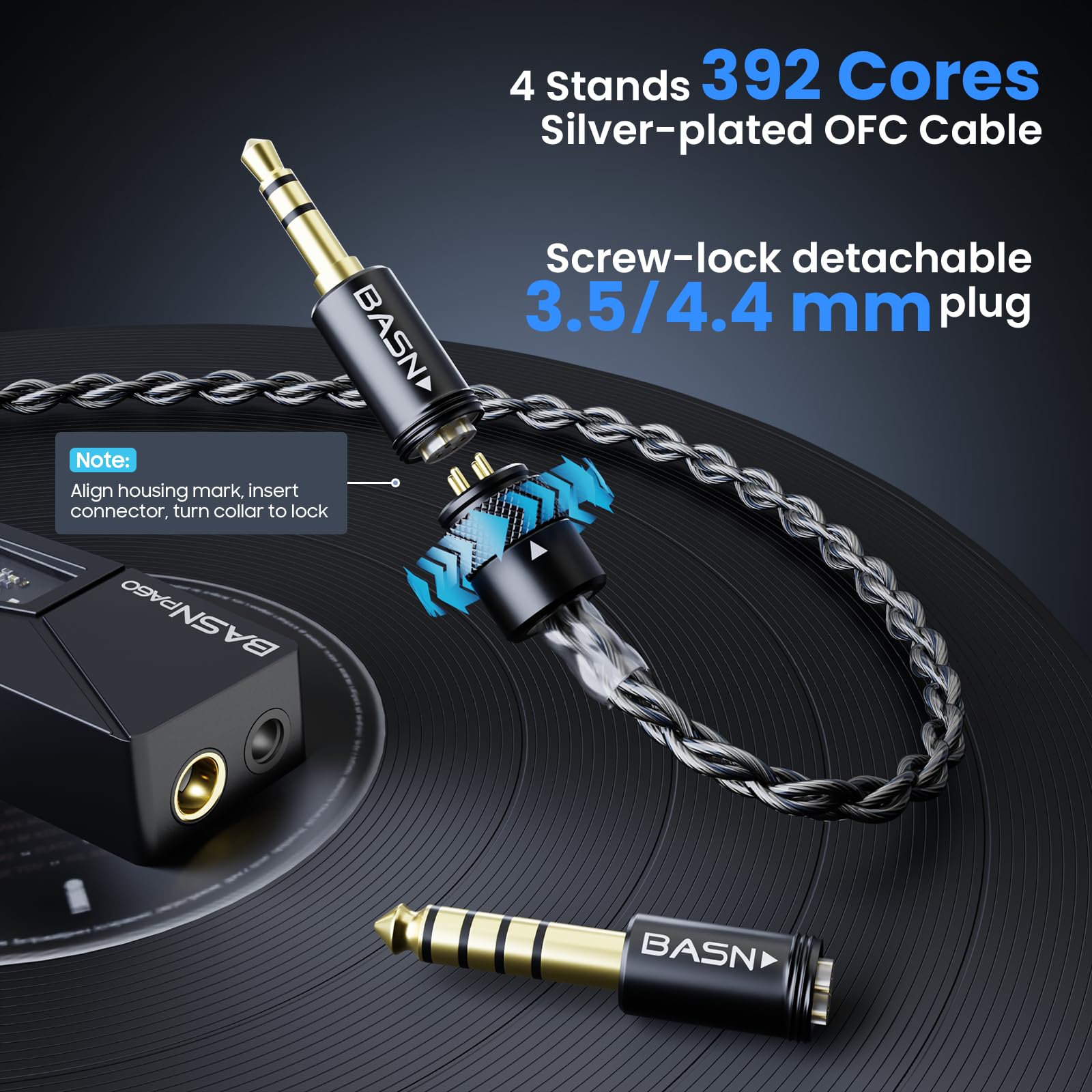 BASN Bmaster5 In Ear Monitors for Drummers - Dettaglio
