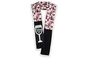 DEMDACO It's Wine O'Clock Extra Long Kitchen Towel Boa
