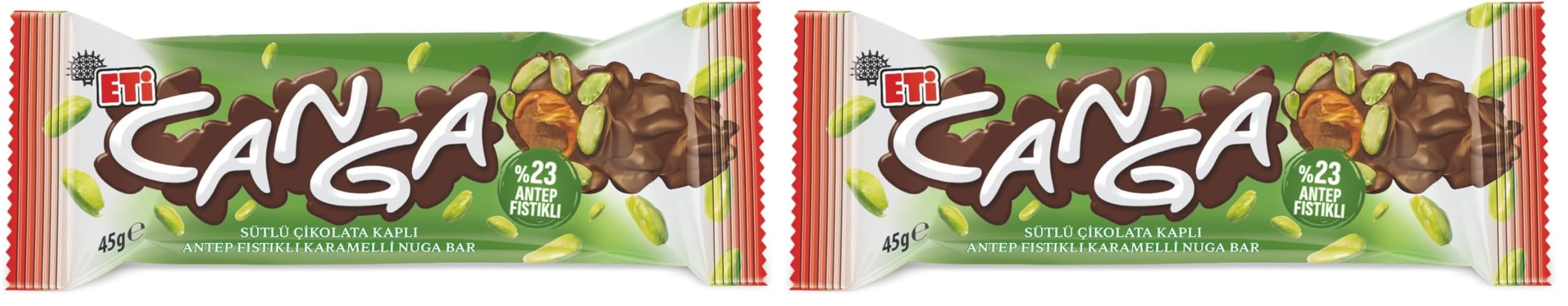 Eti Canga Antep Fıstıklı 45 g x 16 Adet (2 paketi)