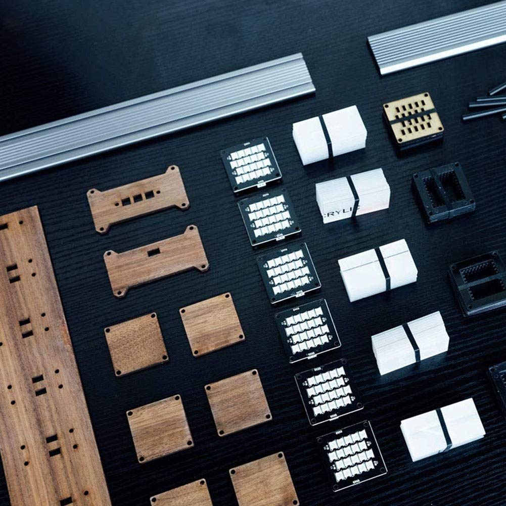 Cadeaux personnalisés, kit de Bricolage Nixie Tube Clock, Horloge à Tube numérique à 6 Chiffres, contrôle de l'horloge LED, Cadeau pour père, Amis, Festival, Assemblage f