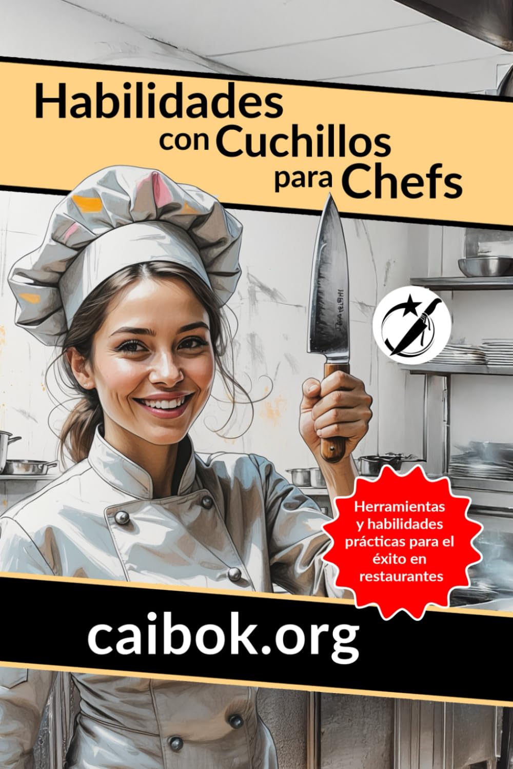 Habilidades con Cuchillos para Chefs: Herramientas y habilidades prácticas para el éxito en restaurantes (CAIBOK Español)