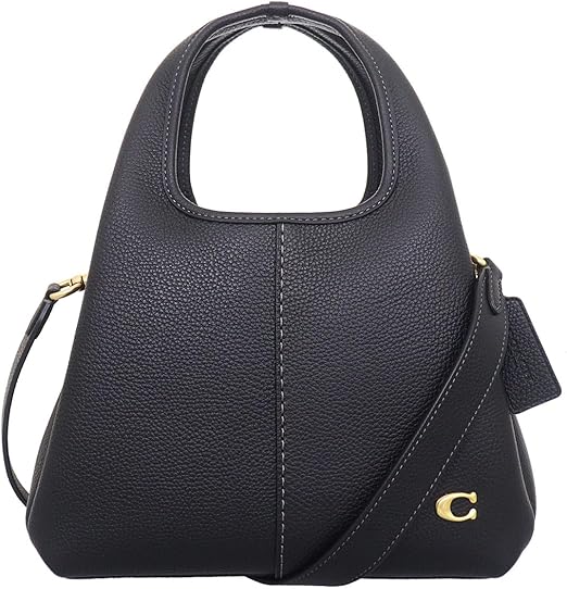 COACH コーチ CM544 ラナ ペブルレザー ショルダーバッグ ブラック COACH® | Lana Shoulder Bag