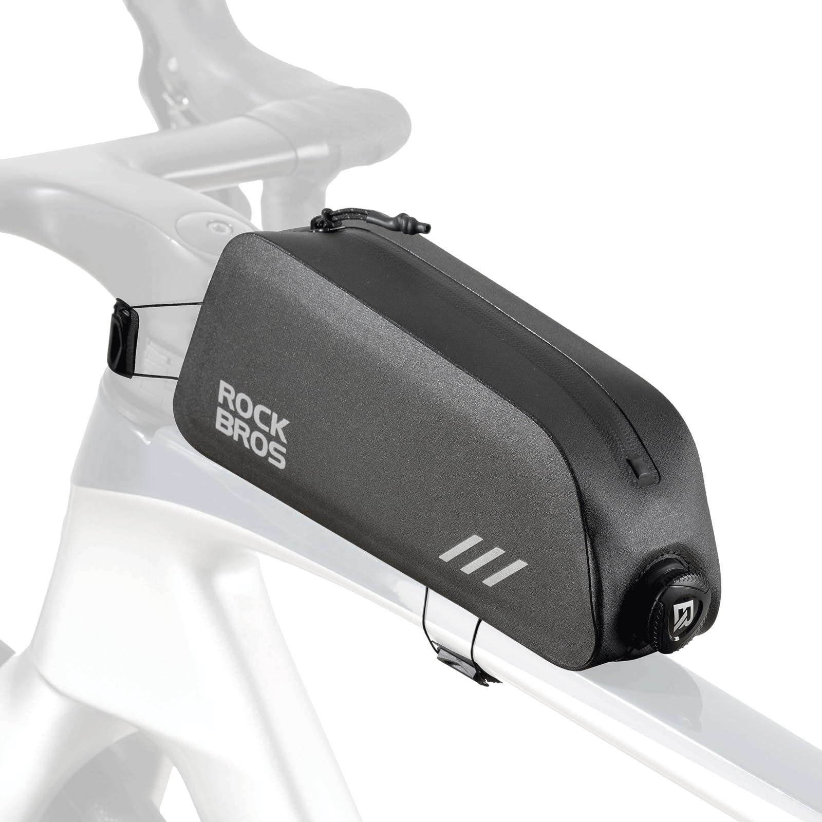 ROCKBROS Borsa da Telaio per Bicicletta 100% Impermeabile 0,9L