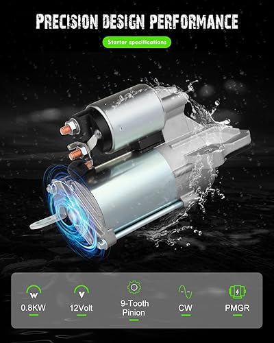 Miniatura 3 de SCITOO Arrancadores nuevos compatibles para Escape 2005-2008 2.3L 2009-2010 2.5L Focus 2003-2007 2.3L 2005-2010 Transit Connect 2010-2012 para Mazda