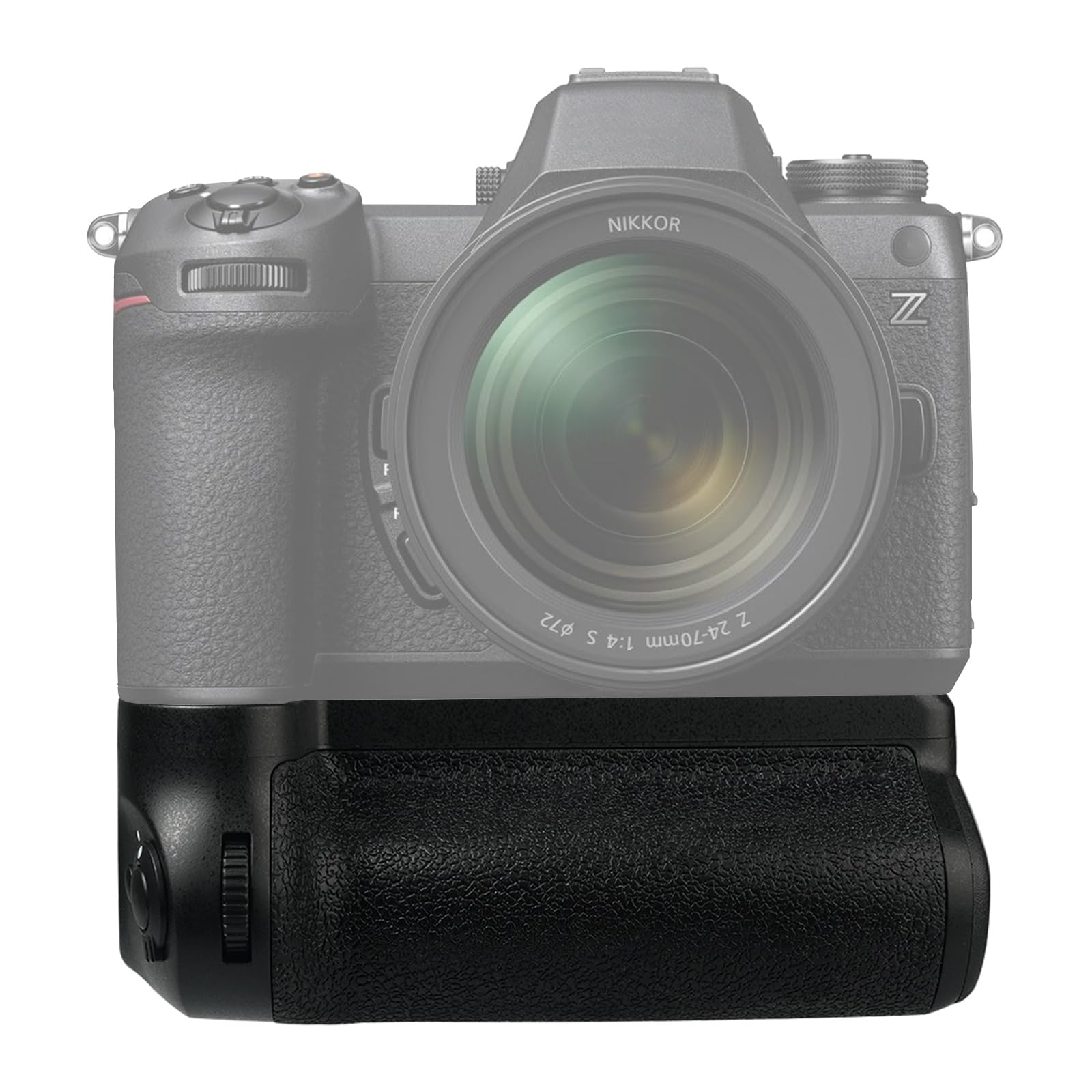 Empuñadura de batería Z6III MB-N14 – Compatible con cámaras Nikon Z6III, funciones sincronizadas, alimentado por 2 baterías de iones de litio EN-EL15C/15A/15B para una fotografía vertical estable