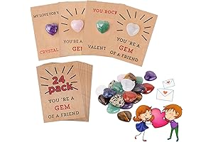 Heart-Shaped YOU ARE A GEM Valentine's Day Cards
