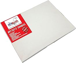 SKYHawk Cotton Medium Grain Stretched Canvas 36" X 36" (10 Oz)