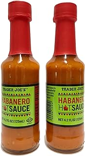 Trader Joe's Habanero Hot Sauce (Pack of 2)