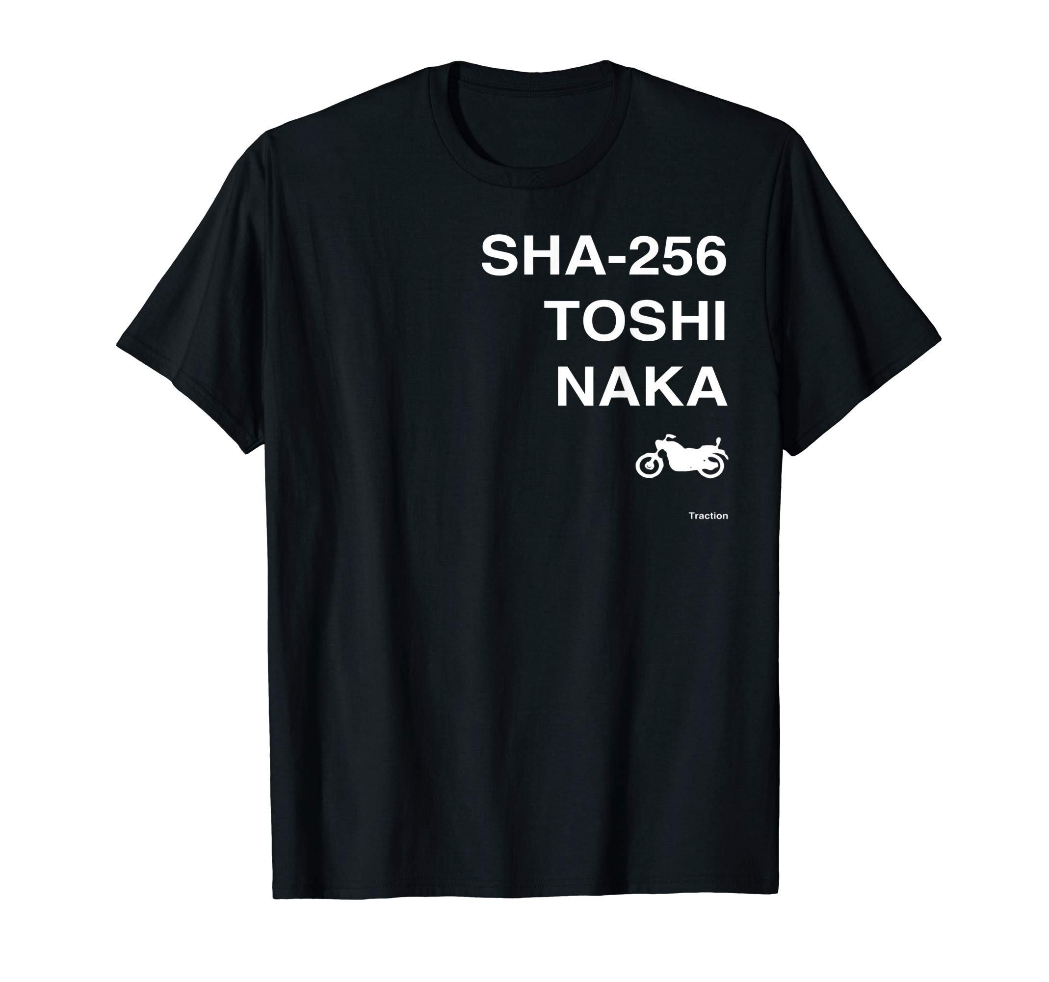 Traction ShirtsSatoshi Nakamoto T-Shirt
