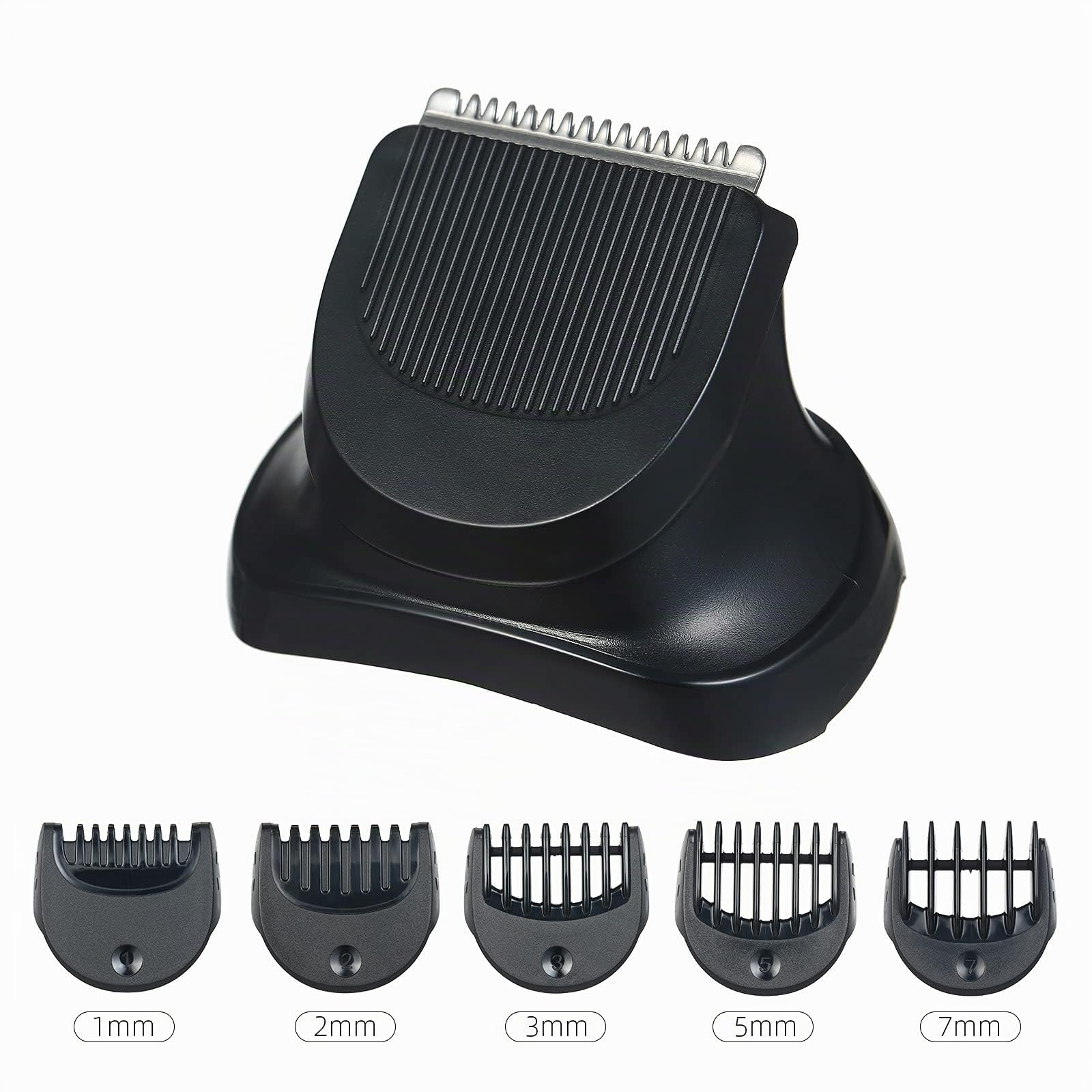 tête de Rasage,Remplacement de la tête de Rasoir électrique pour Tondeuse à Barbe Braun séries 3 et 5 avec 5 Peignes de Limite Lame de Rasoir