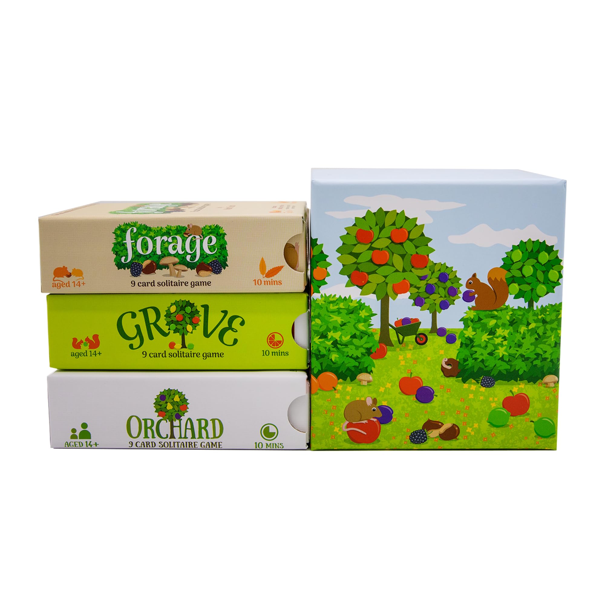 The Harvesting Trilogy - Orchard, Grove, Forage (The Full Set of Award Winning 9 Card Solitaire harvesting Games)(14+) - Image 3