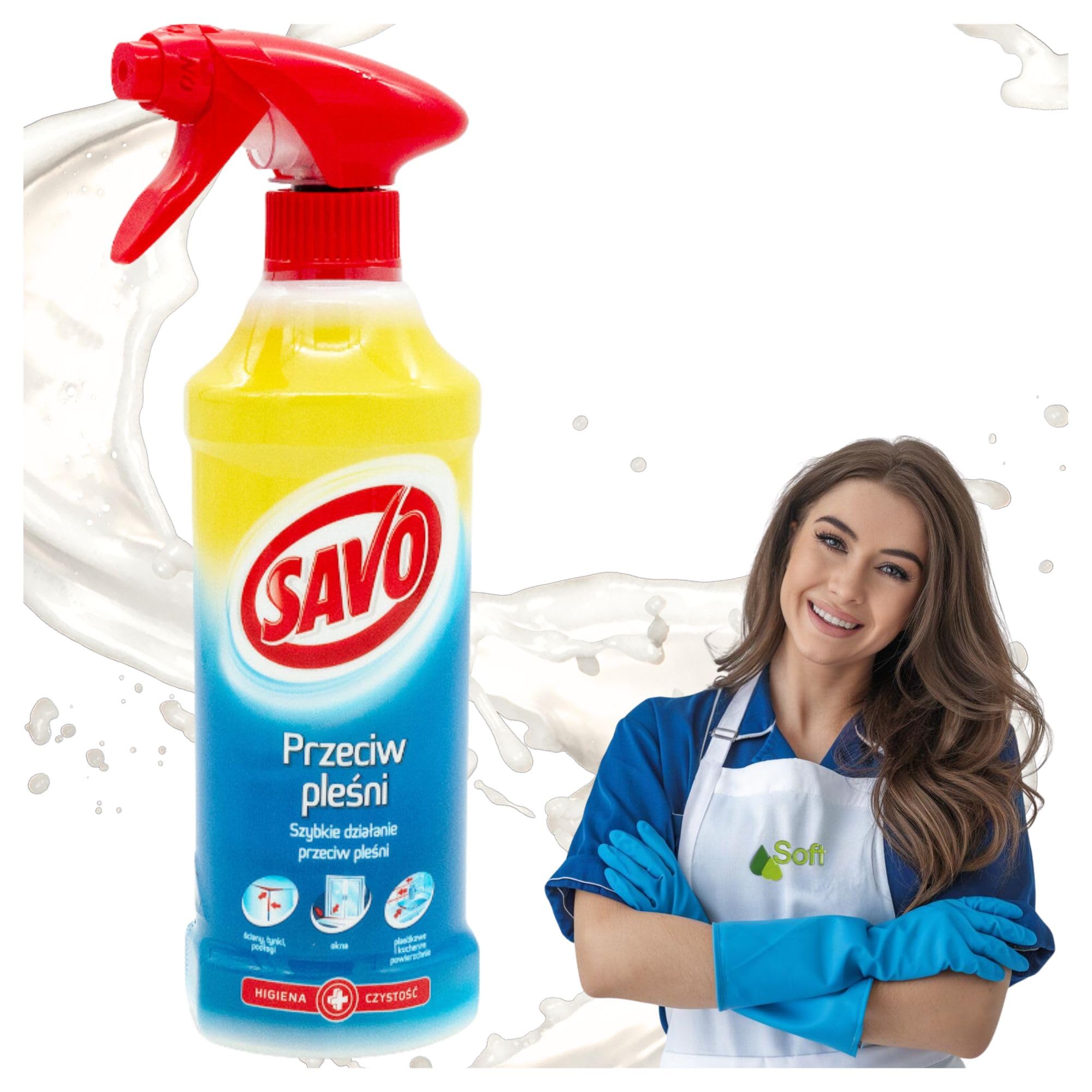 Savo Spray Do Czyszczenia Na Pleśń Grzyby 500ml
