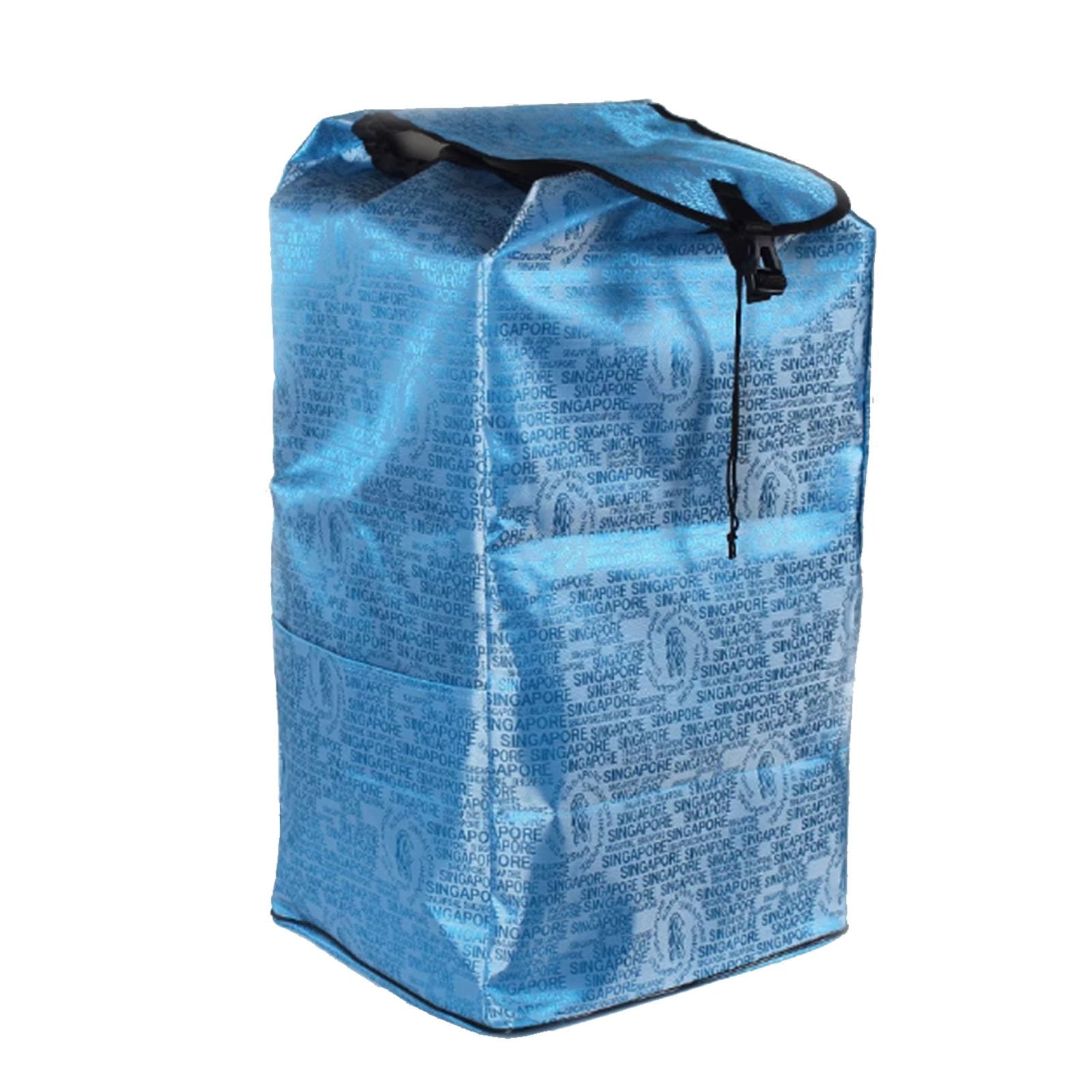 OOPDNEGAK 80L Trolley Bags For Shopping Cart - Shopping Trolley Replacement Bag With Side Pockets, Oxford Portable Large Capacity Replacement Bags(A)