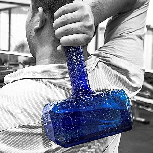 Miniatura 2 de Botella de agua deportiva martillo para Thor en forma de botella de agua de gran capacidad, contenedor de agua potable para gimnasio, culturismo,