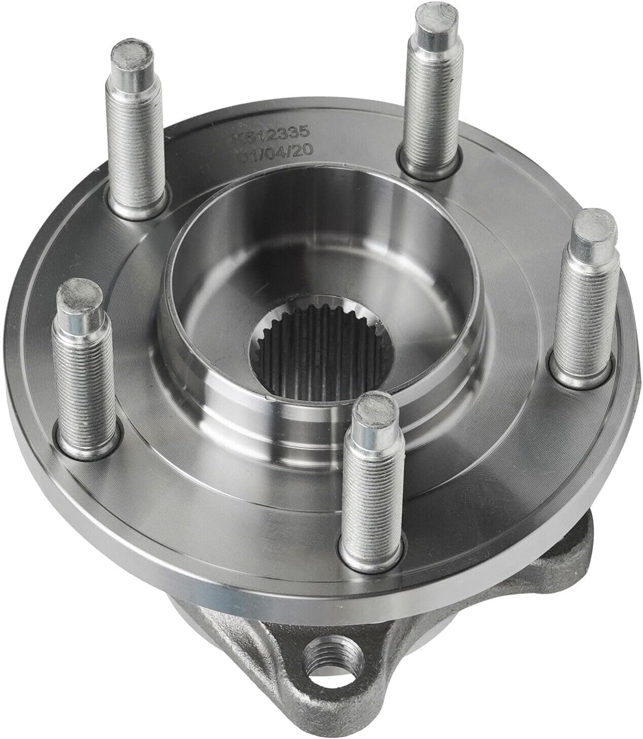 Detroit Axle - AWD Rear Wheel Bearing Hub Assembly for 2007-2010 Ford Edge, 2007-2010 Lincoln MKX 5 Lug Non-ABS
