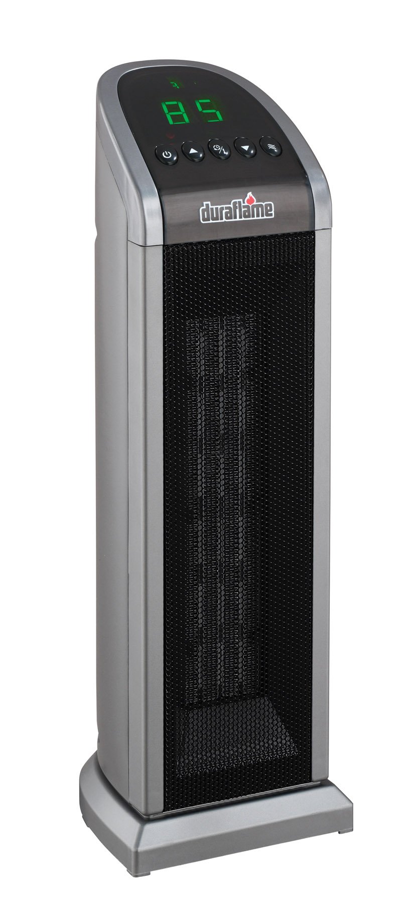 Control panel of the duraflame DFH-TH-7-E ceramic tower heater