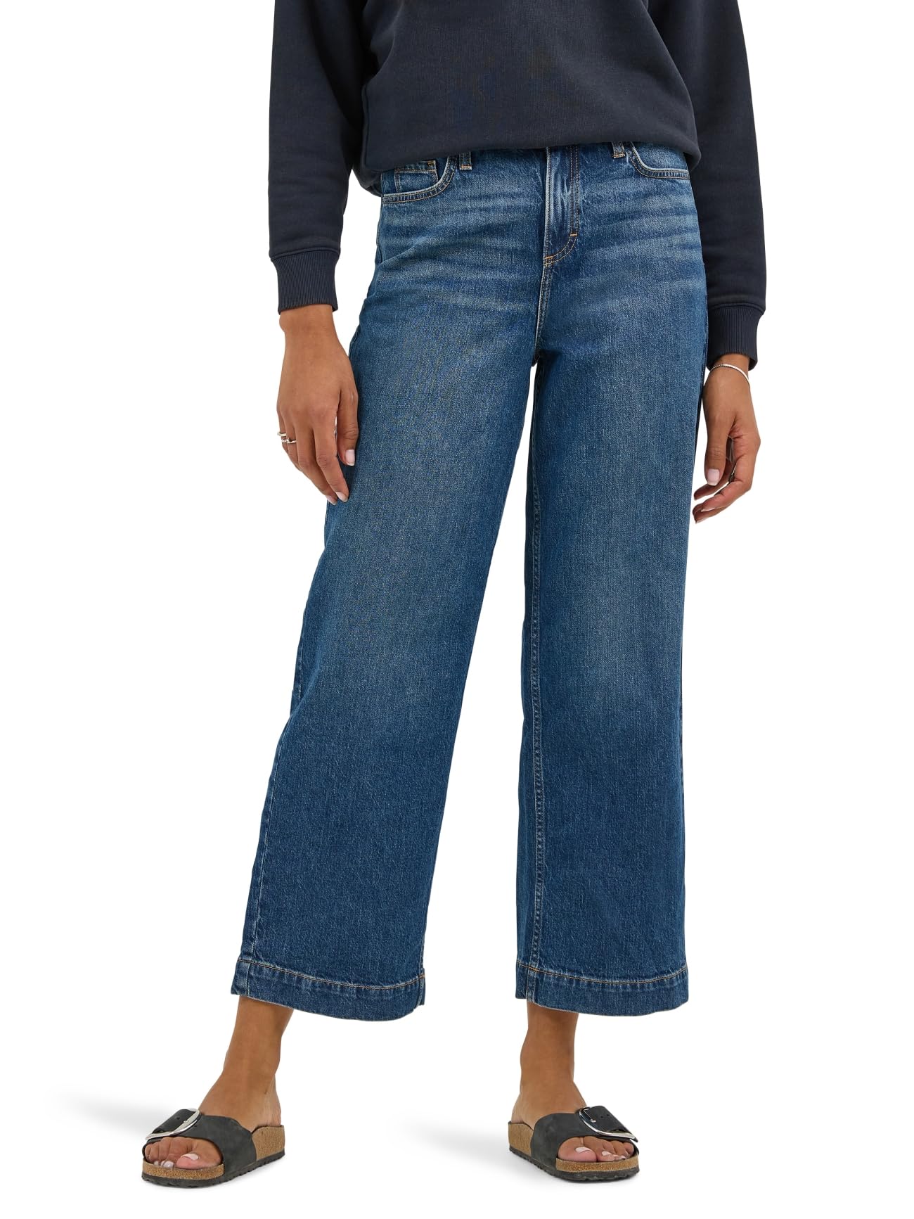 Lee Women's Legendary 26 Wide Leg Crop Jean