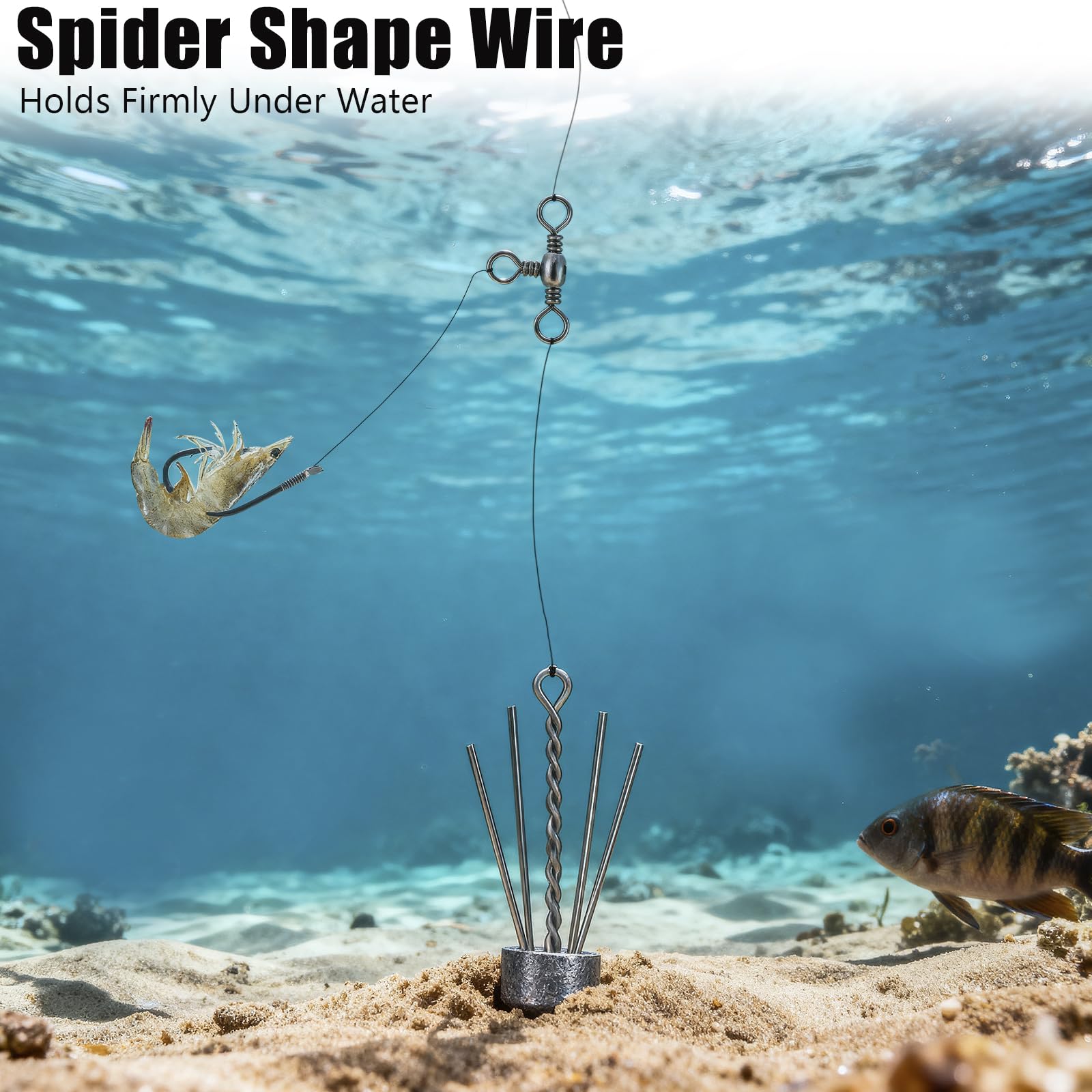 THKFISH 5 Sätze 8 Größe Sputnik Sinker, 28.3 g-226.8 g Angel Gewichte Set | Salzwasser Surf Blei Set, Angelblei Brandungsangeln, Strand Casting Meeresangeln Bodenhalter Angelzubehör für Salzwasser