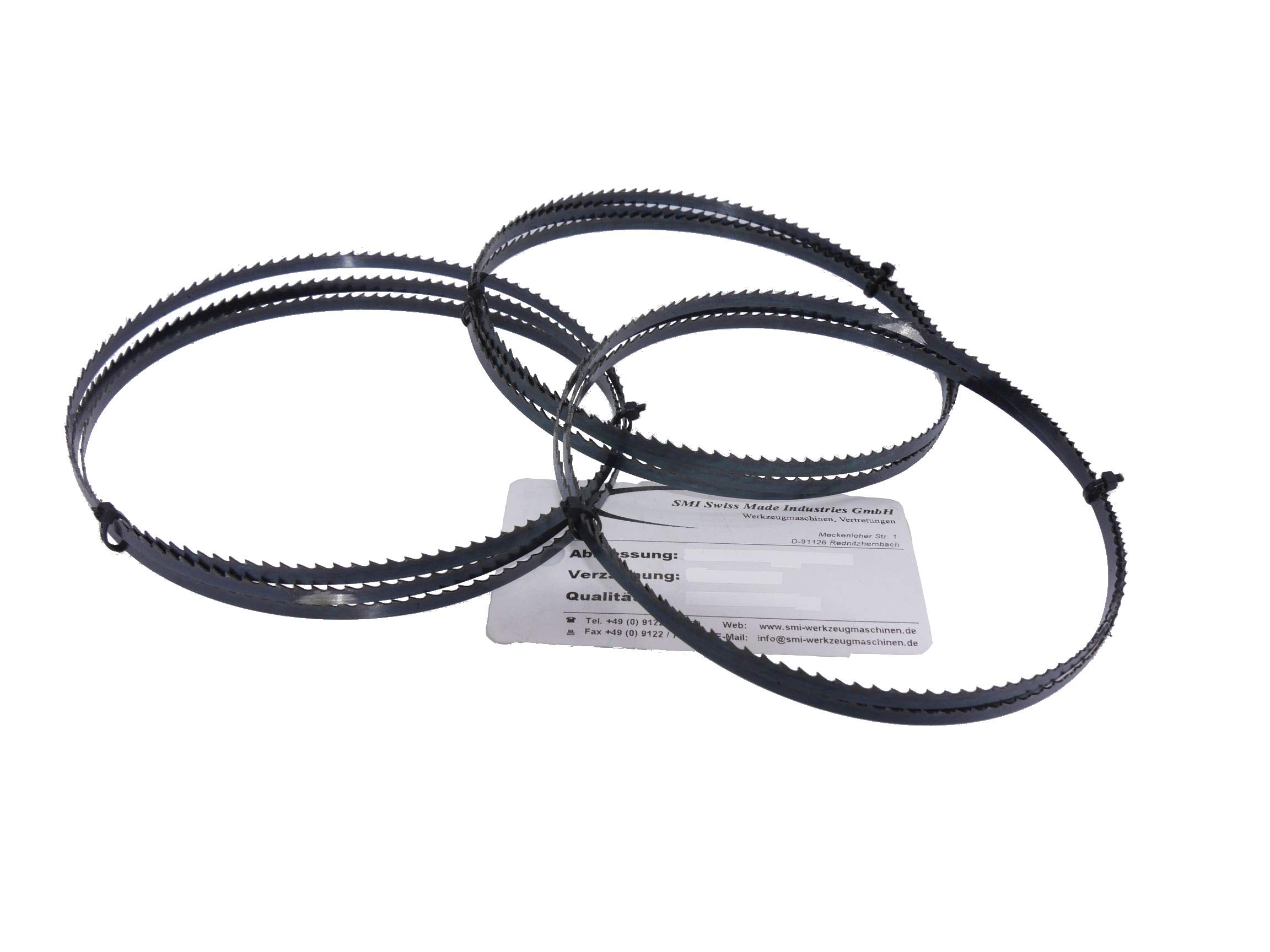 Lot De 3 SBM Acier à Outils Scie à Ruban 1505 X 6 X 0,65