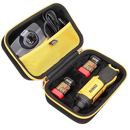 FBLFOBELI Hard Carrying Case for DEWALT 8V MAX Cordless Screwdriver Kit Gyroscopic DCF682N1