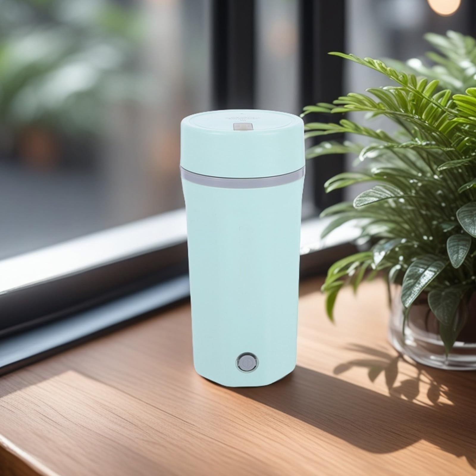 Sosoport Mini Hervidor Eléctrico Portátil de Acero Inoxidable para Viaje Capacidad de 500ml, Apagado Automático y Funcionamiento Silencioso Adecuado para Espacios Pequeños