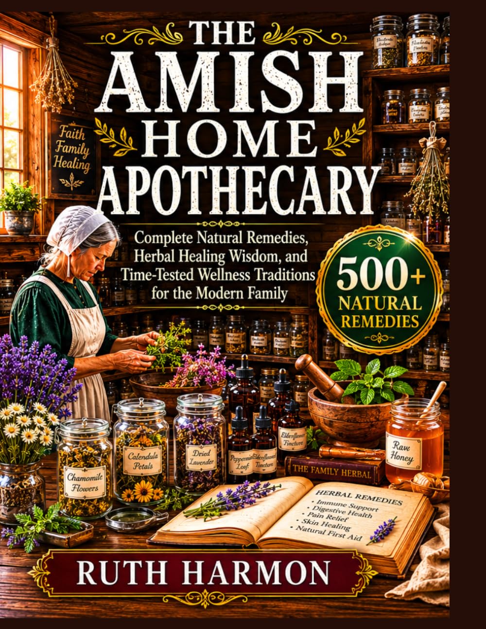 The Amish Home Apothecary: Complete Natural Remedies, Herbal Healing Wisdom, and Time-Tested Wellness Traditions for the Modern Family