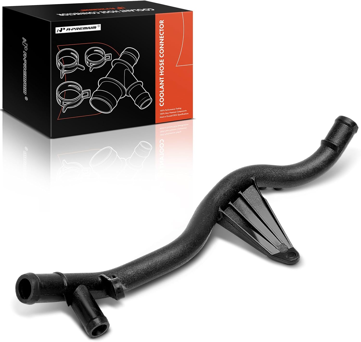 A-Premium Coolant Water Hose Pipe Compatible with Audi A3 2015-2019, A3 Quattro 2015-2019, Q3 2019-2020, S3 2015-2019, TT Quattro 2016-2020, TTS Quattro 2019, 1.8L 2.0L, Radiator Coolant Hose