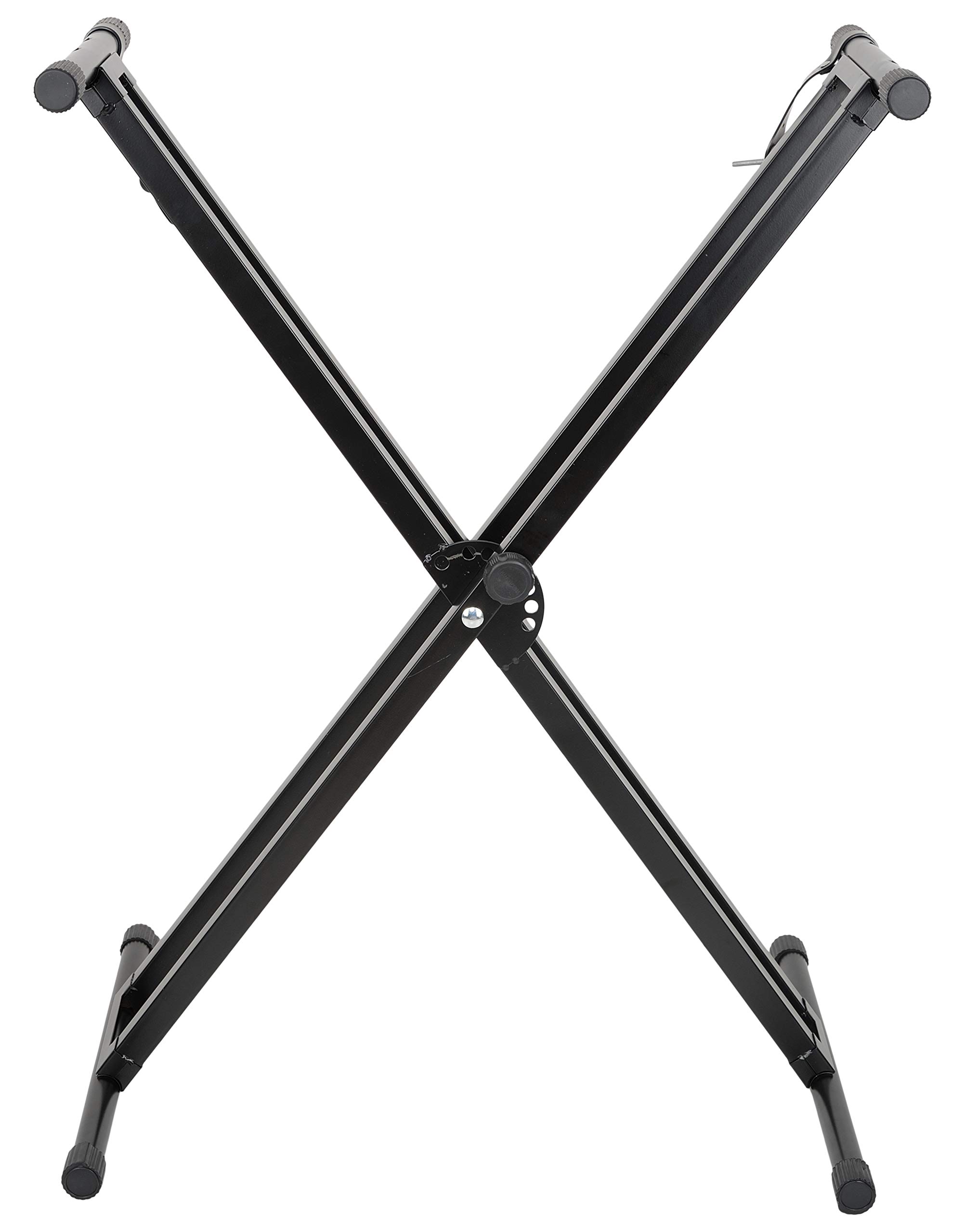 Arctic Adjustable Heavy Duty Double Tube Keyboard Stand_Black