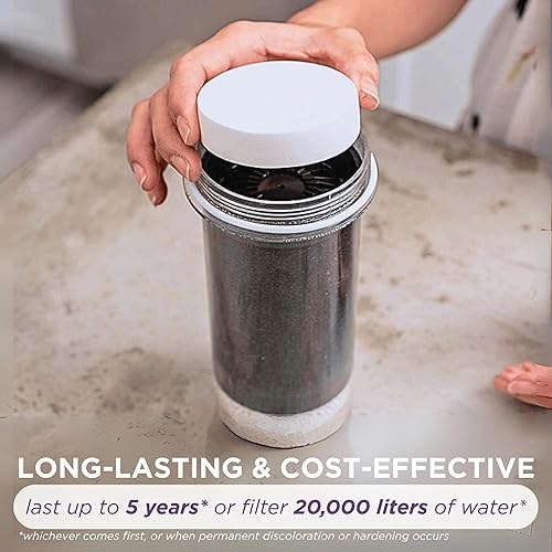 Miniatura 4 de Filtro de microesponja de repuesto 1362 para Nikken Aqua Pour 1360, esponja de prefiltro lavable porosa duradera para sistema de filtro de agua por