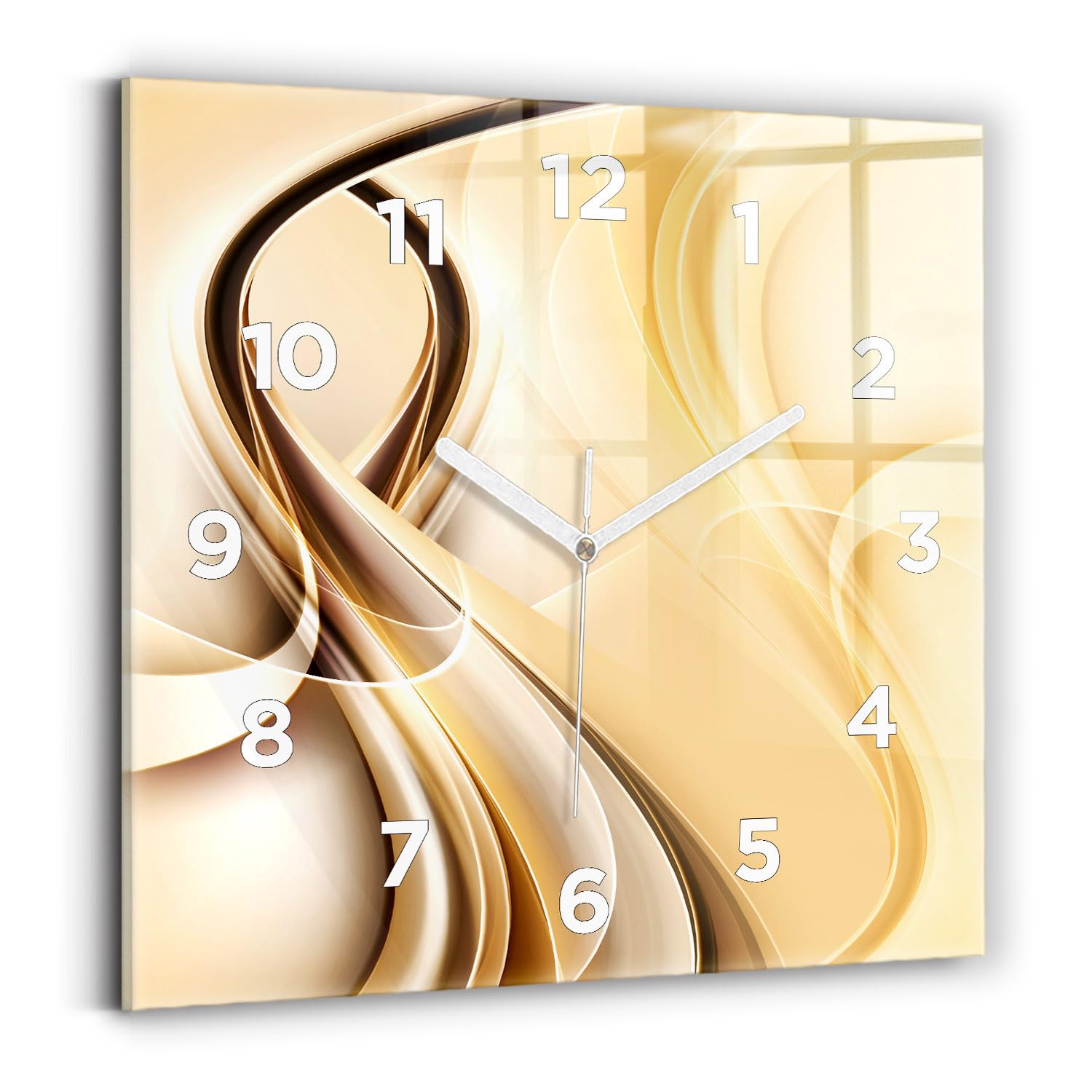 Horloge de qualité supérieure 30x30 cm au mécanisme silencieux