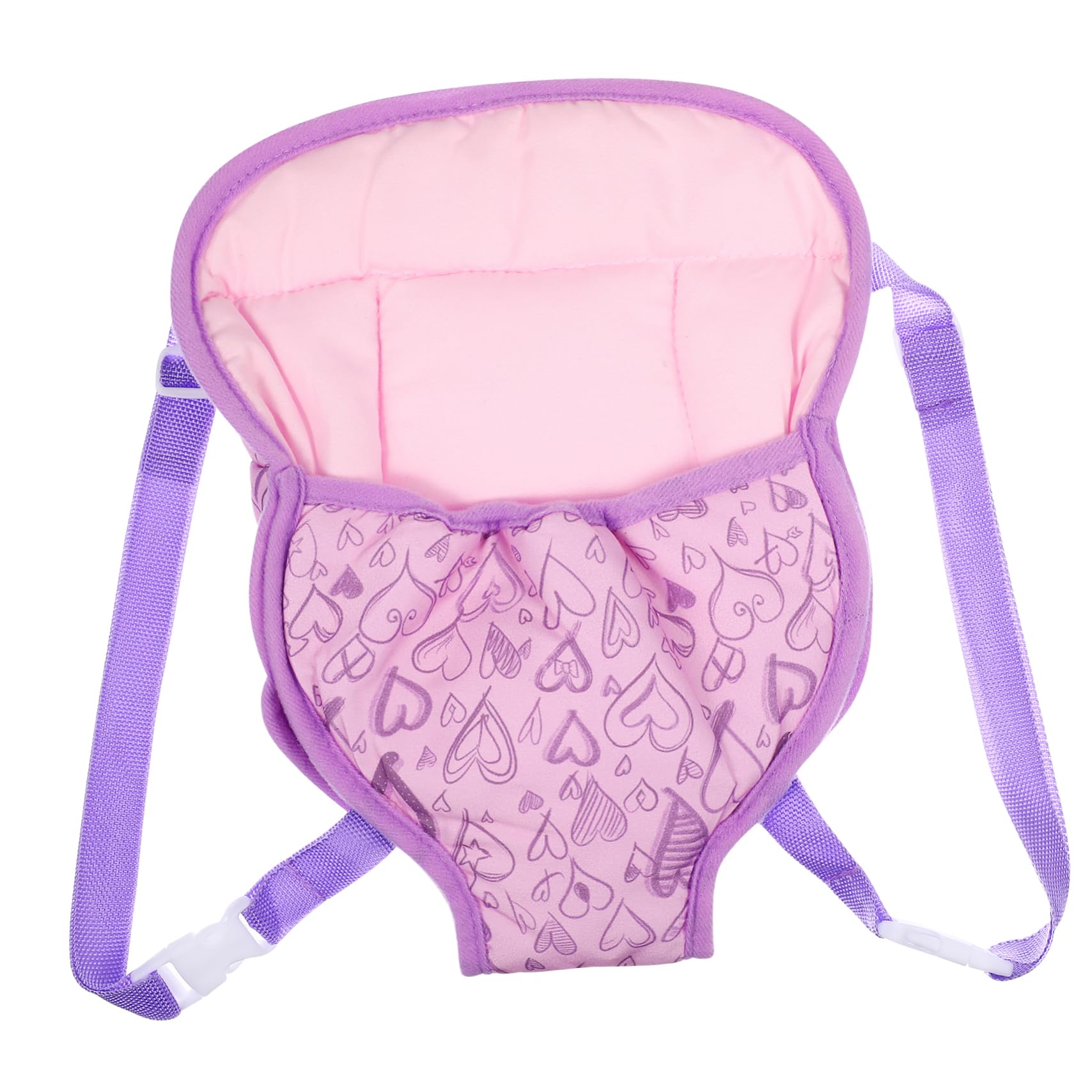QUMIIRITY 3 Piezas Portador de muñeca Transpirable Mochila portamuñecos Traje Infantil Accesorios de Coche para niña portabebés Accesorios para muñecas de muñeca Portador de muñecas