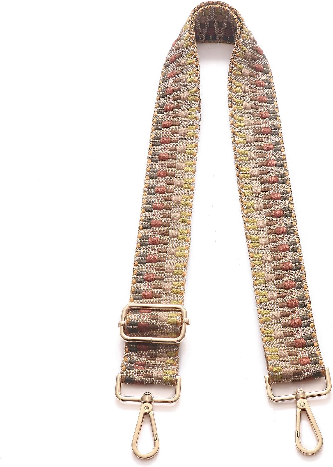 S-Jacorry Purse Strap Replacement Crossbody Wide Shoulder Strap Adjustable Canvas Straps Handbag Strap Replacement Belts image 5