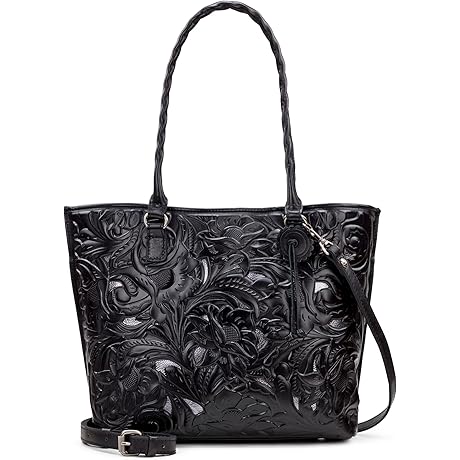 Patricia Nash Outlet: Elegant Adeline Full Grain Leather Tote Bag